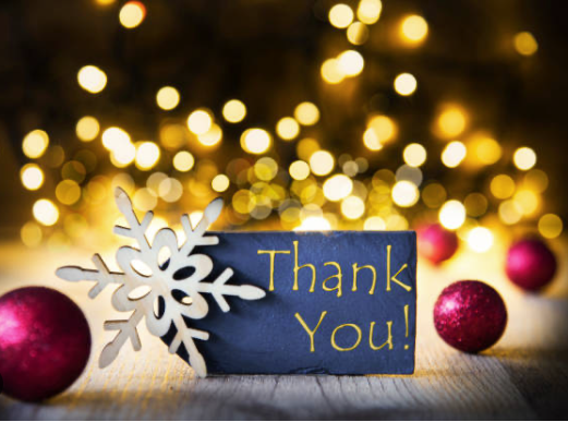 Christmas Raffle & First Online Auction – Thank You to Our Supporters